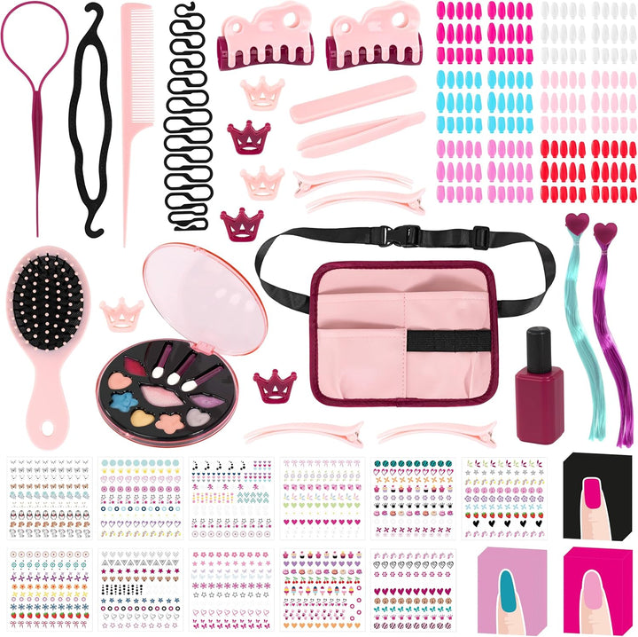 Bayer Design 90090AA Charlene Magic Nails Frisier- und Schminkkopf mit Händen und austauschbaren Fin