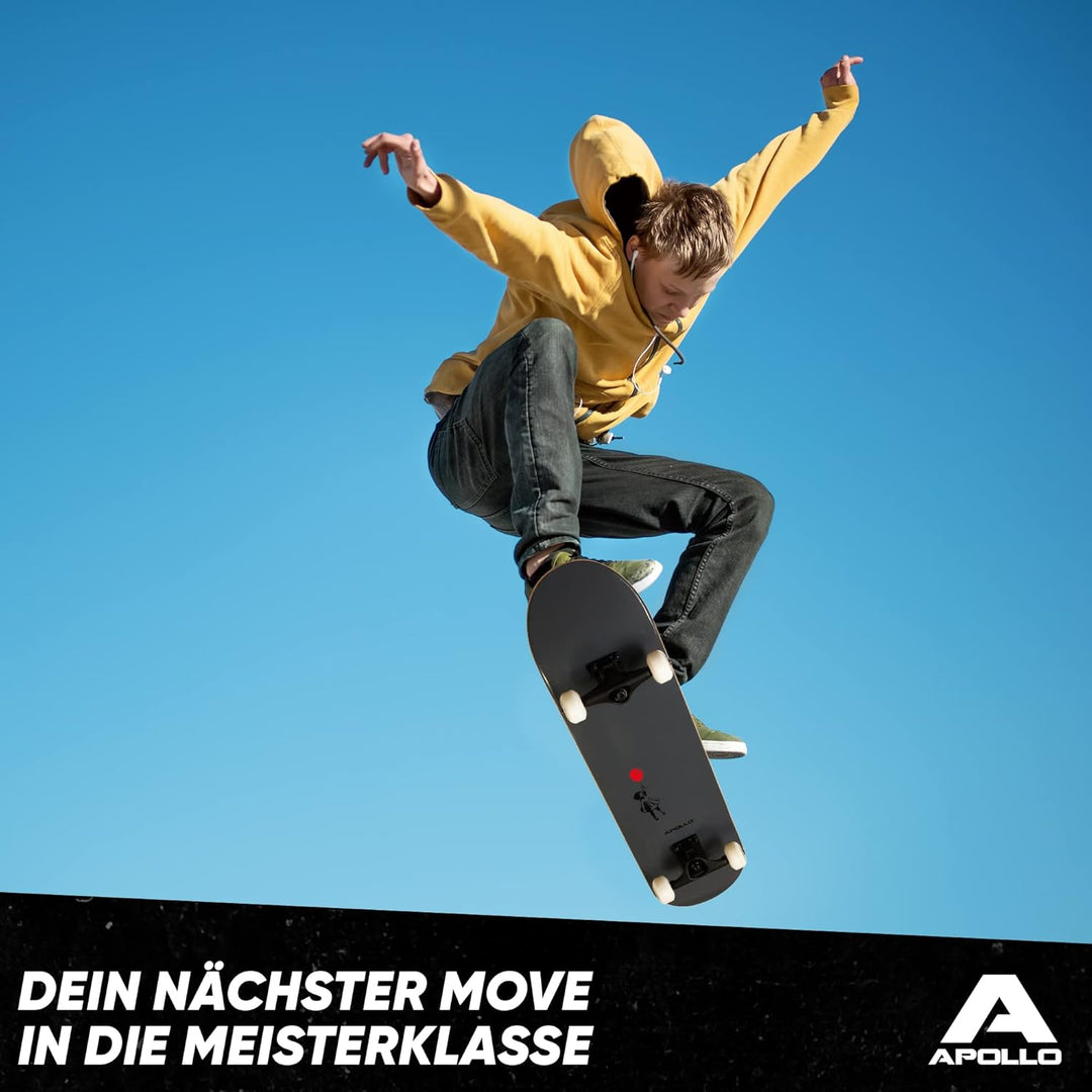 Apollo Skateboard | Cooles Kinder Skateboard und Profi Skateboard Erwachsene in Einem | 7-lagiges Sk