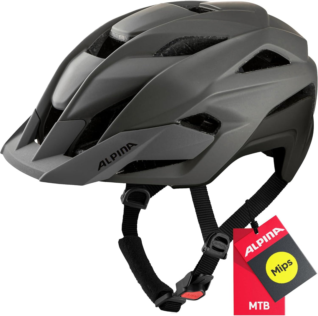 Alpina Stan MIPS Helm grau 51-55 cm, 51-55 cm