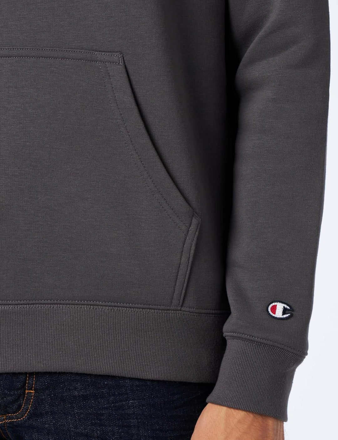 Champion Herren Legacy American Classics-Powerblend Fleece Kapuzenpullover M Graphitgrau, M Graphitg