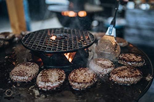 MOESTA-BBQ 19294 - Wok Krone aus Gusseisen - Für Pfannen/Woks auf MOESTA-BBQ Disk – Wok-Aufsatz Feue