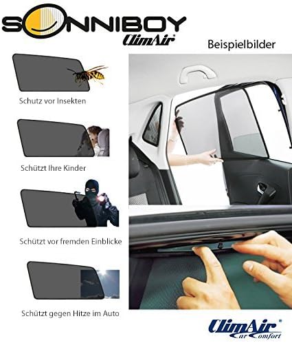 Sonniboy kompatibel mit Volkswagen Transporter T6 2015- (nur Heckklappe ohne Innenverkleidung)
