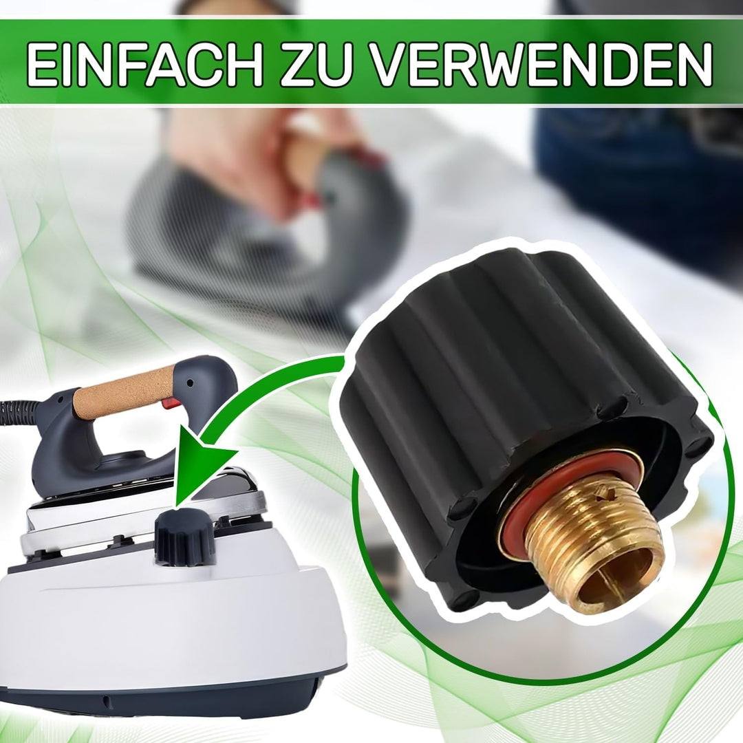 Ventil mit Aussengewinde 3/8" und Betriebsdruck 4,5 Bar für Polti Vaporetto oder für Polti Vaporella
