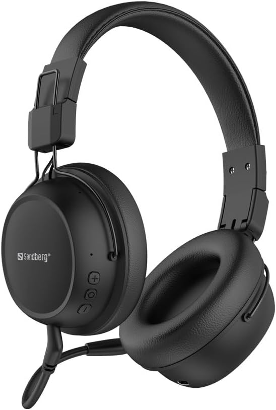 Sandberg Bluetooth Headset ANC FlexMic, Schwarz
