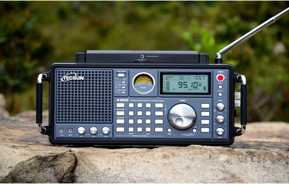 TECSUN S-2000 HAM Amateur Radio SSB Dual Conversion PLL FM/MW/SW/LW Air Band (S-2000)