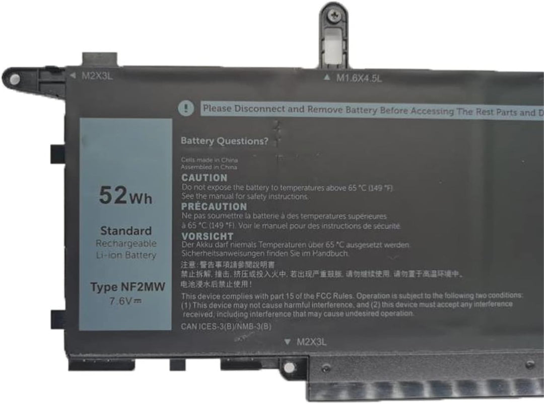 NF2MW 085XM8 08W3YY 0C76H7 C76H7 0G8F6M P110G P110G001 7146W Laptop-Akku-Ersatz für Dell Latitude 74