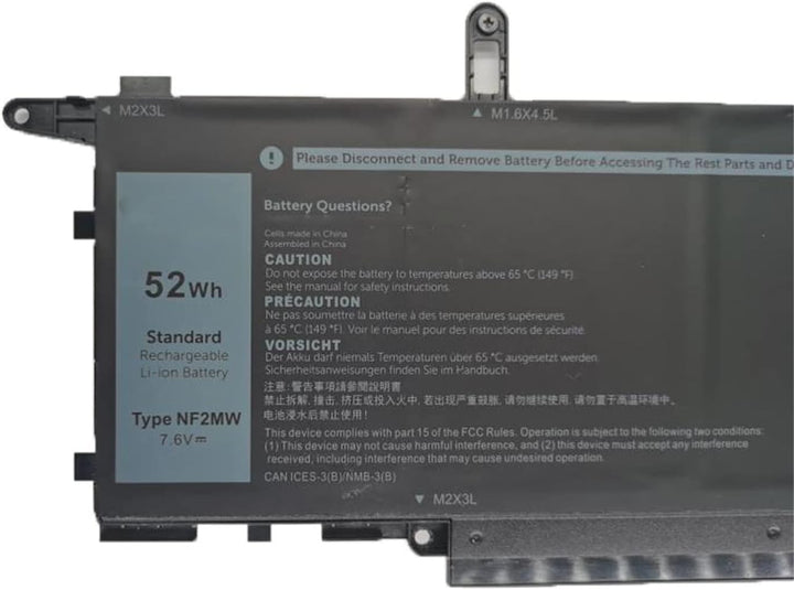 NF2MW 085XM8 08W3YY 0C76H7 C76H7 0G8F6M P110G P110G001 7146W Laptop-Akku-Ersatz für Dell Latitude 74