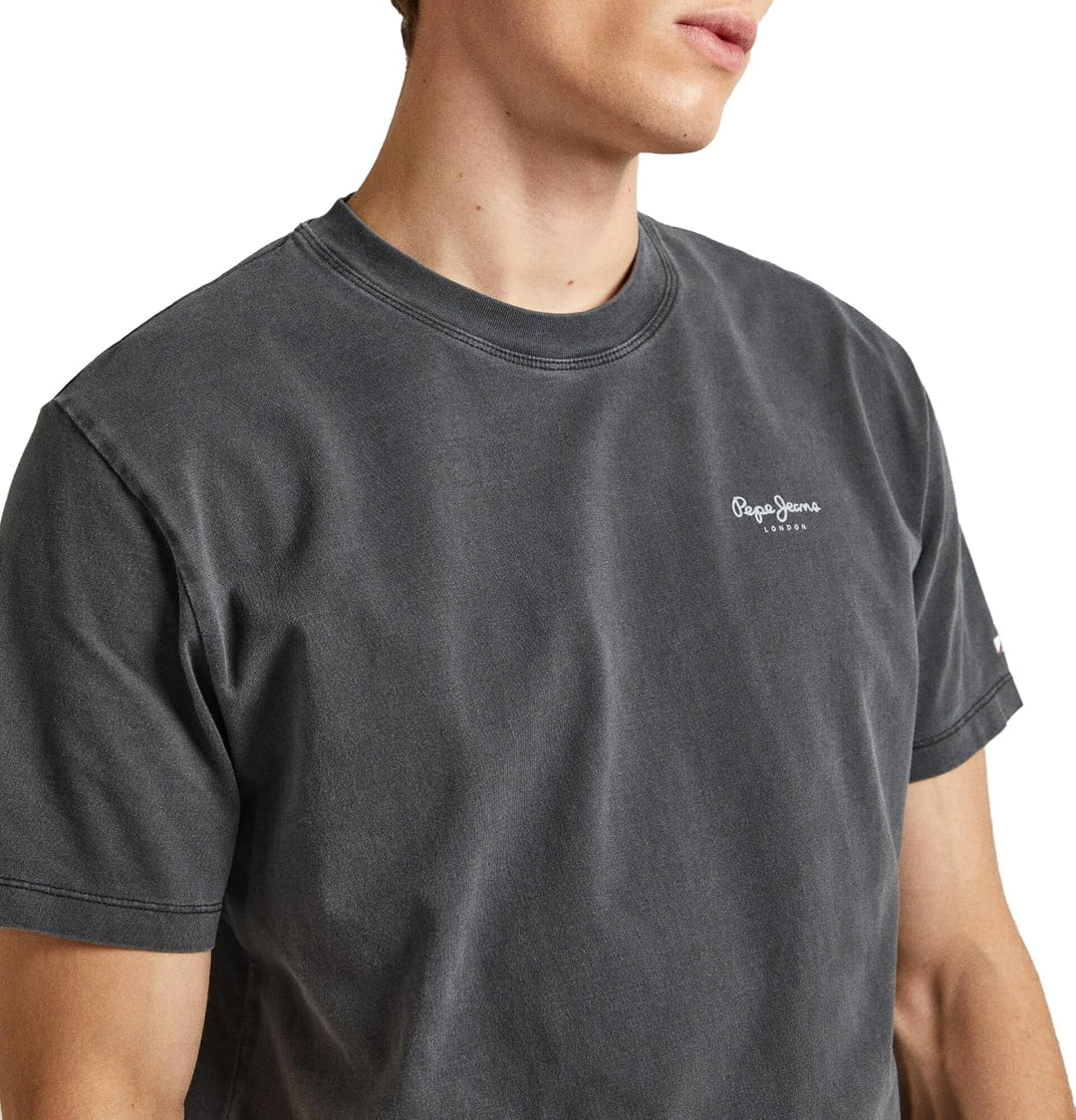 Pepe Jeans Herren Jacko T-Shirt (1er Pack) S Black (Black), S Black (Black)