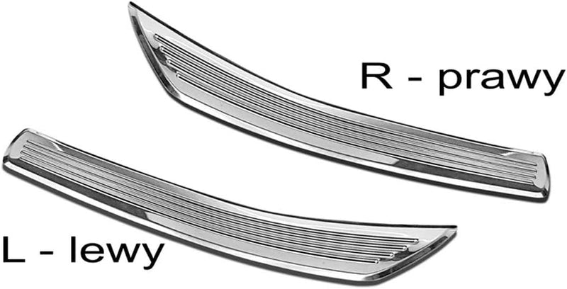 Avisa INOX Door sill Protectors Compatible with Mercedes GLC/GLC Coupe 2015-2019 & FL 2019-2-Pieces