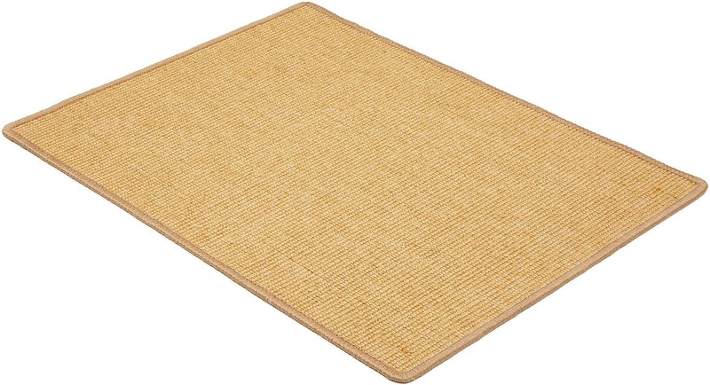 Kratzmatte für Katzen - Fussmatte Sisal Kratzteppich - natürliche Sisalmatte robust - Vorleger aus 1