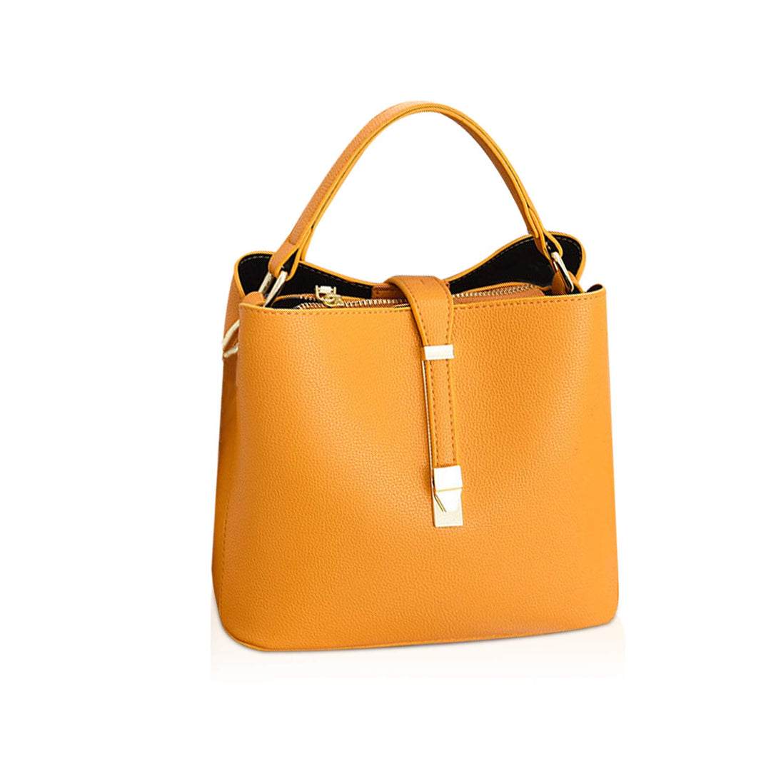 NICOLE & DORIS Leder Handtasche Damen Designer Frauen Umhängetasche mit Kartenfächer Shopper Klein T