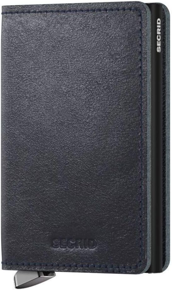 Secrid Premium Kollektion Slimwallet Basco 10 cm - Navy Navy 10, Navy 10