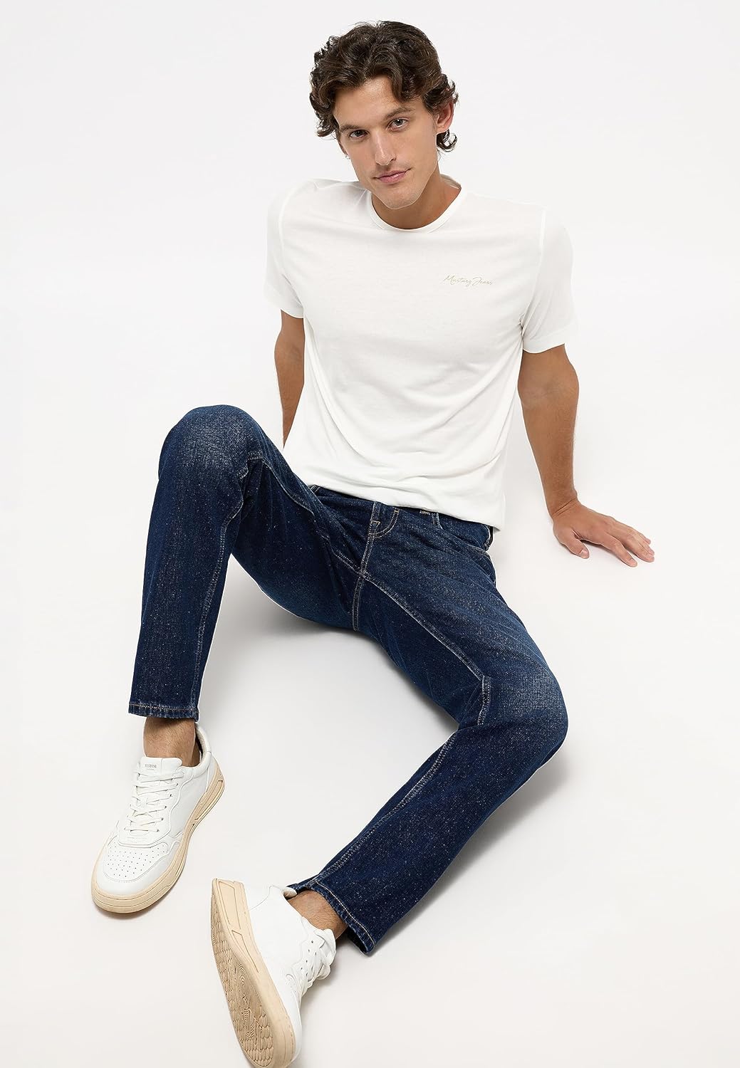 MUSTANG Herren Jeans Hose Style Washington Straight 31W / 32L Blau, 31W / 32L Blau