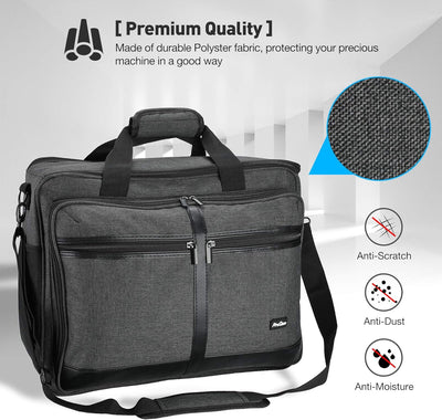 ProCase Nähmaschinentasche Universal Tasche für Nähmaschinen Singer Brother und Janome Nähutensilien