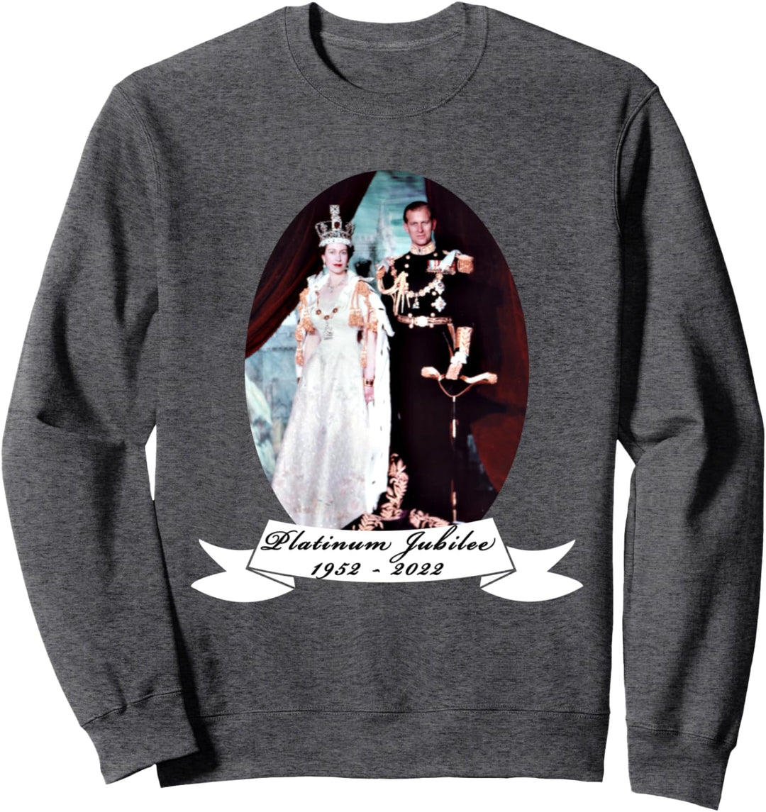 Vintage Queens Krönung Platinjubiläum 70. Feiern Sweatshirt
