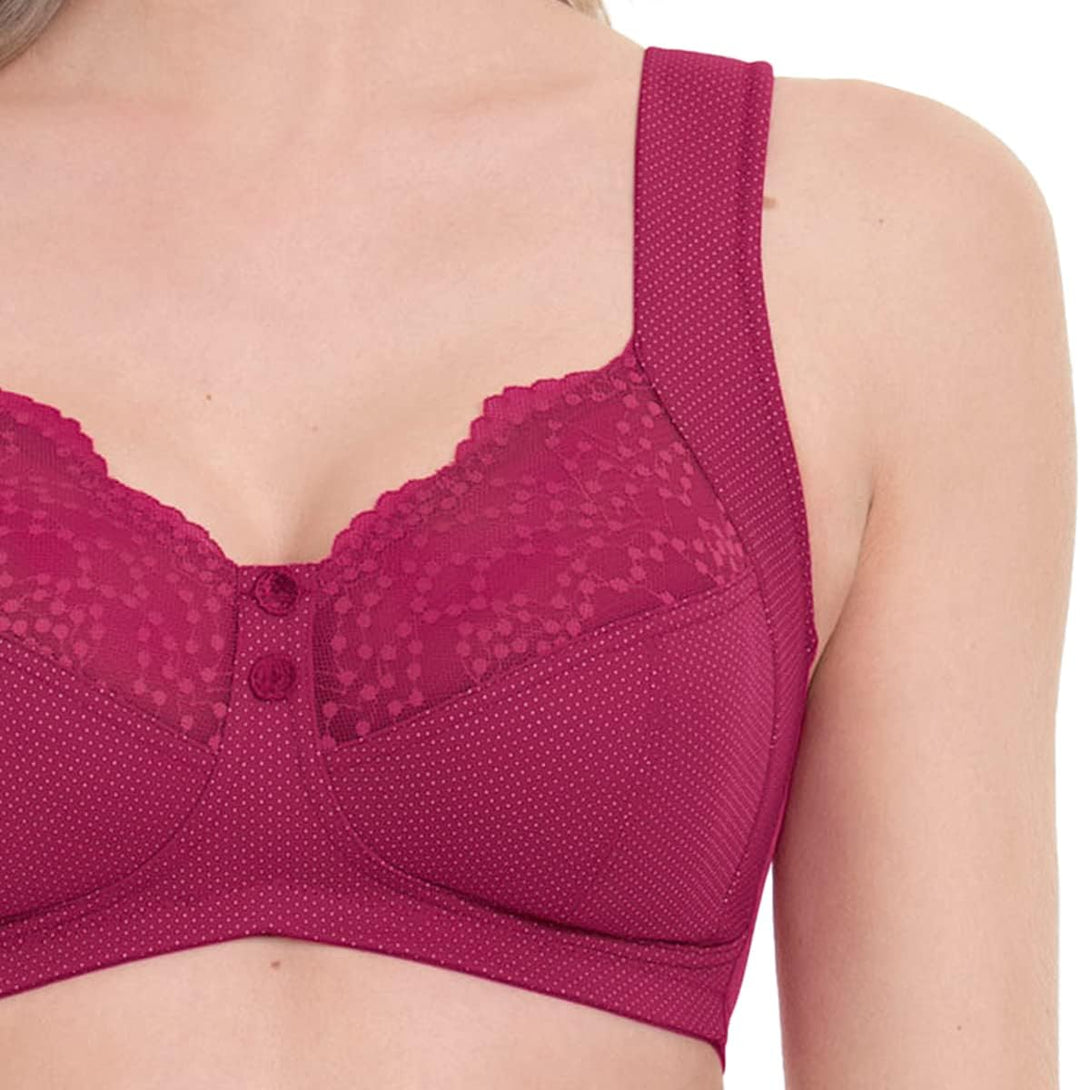 Anita - Orely - Damen - Entlastungs BH ohne Bügel - für grosse Cups 85F Cherry Red, 85F Cherry Red