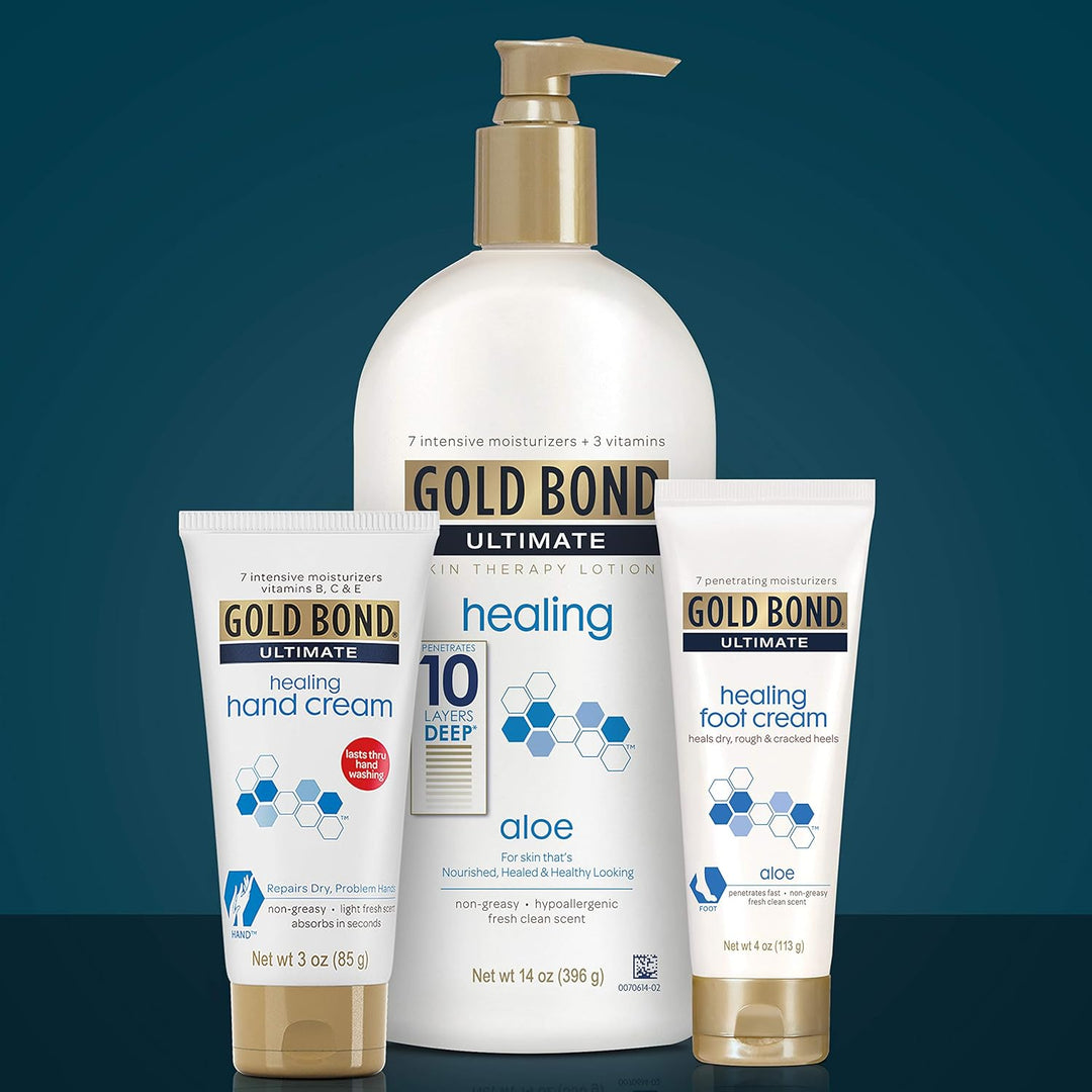 Gold Bond Ultimate Heilung Haut Creme mit Aloe, 155.9 G (Pack de 3), (Pack de 3)