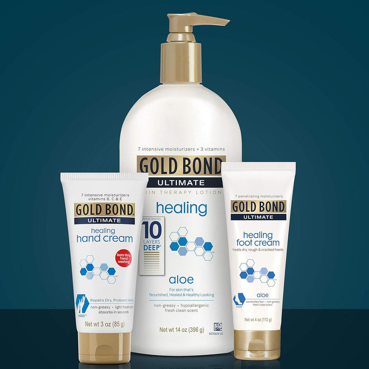 Gold Bond Ultimate Heilung Haut Creme mit Aloe, 155.9 G (Pack de 3), (Pack de 3)