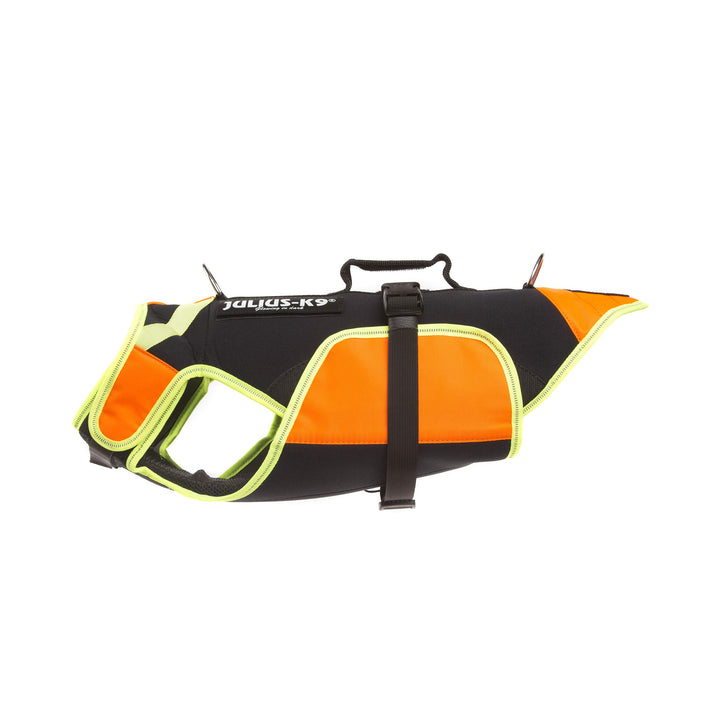 IDC Multifunktionale Hundeweste 3in1, Grösse: M, Schwarz und Neon M Schwarz und