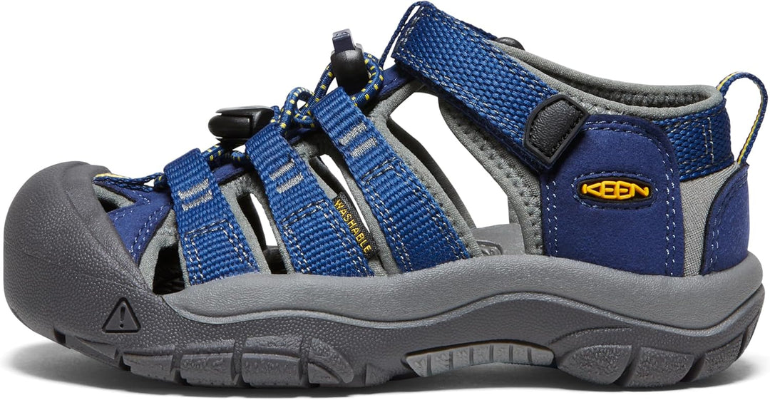 Keen Unisex-Kinder Newport H2 Y-HOT Coral/Yellow Sandalen 25/26 EU Blue Depths Gargoyle, 25/26 EU Bl