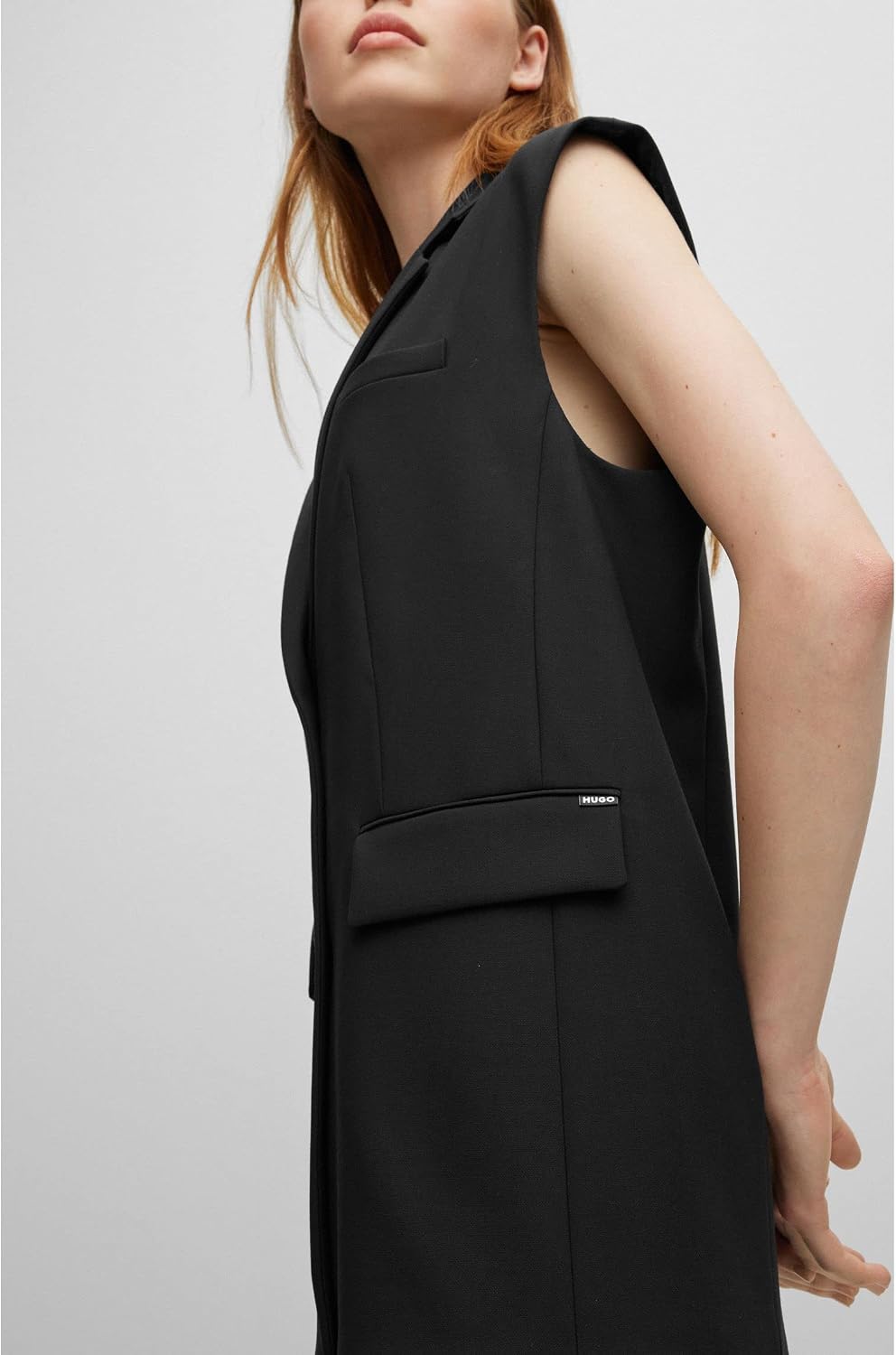 HUGO Damen Aneris Jacket 38 Black1, 38 Black1