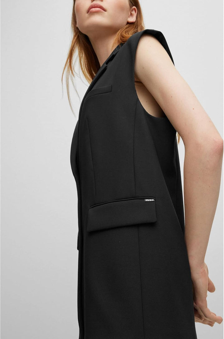 HUGO Damen Aneris Jacket 38 Black1, 38 Black1