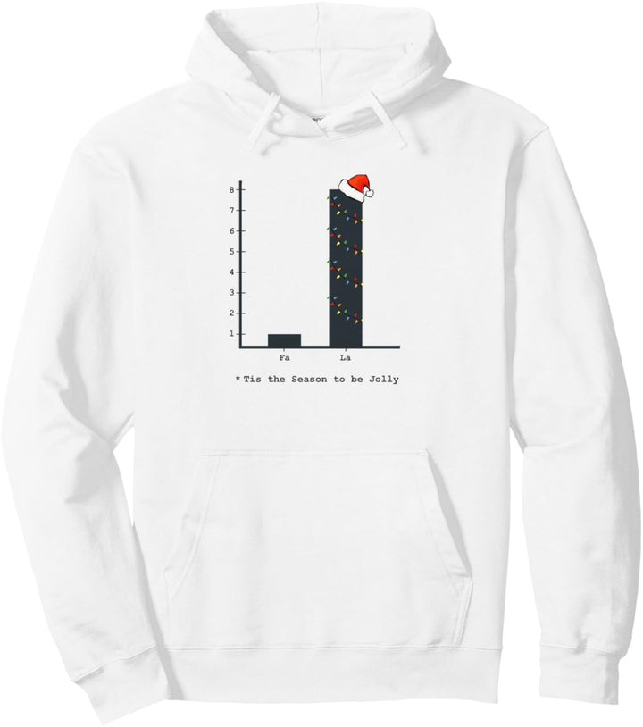 Christmas Carol Bar Graph - Fun Math Urlaub Pullover Hoodie