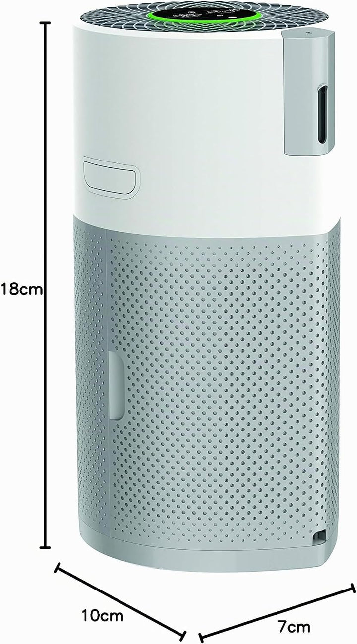 Hoover H-PURIFIER 500 Luftreiniger – mit HEPA-13 Filter für gute Luftqualität – Luftmesser mit CO-Wa