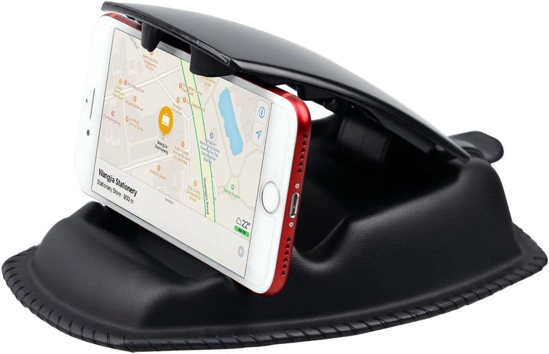 APPS2Car GPS-Halterung, Handyhalterung Auto Armaturenbrett, 2-1 rutschfeste Sitzsack-Halterung für G
