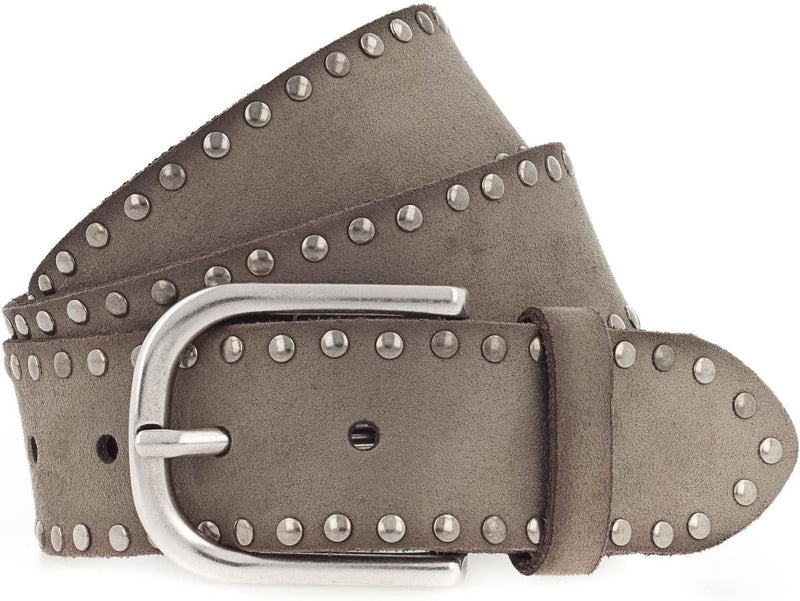 Vanzetti 40mm Leather Belt W85 Taupe