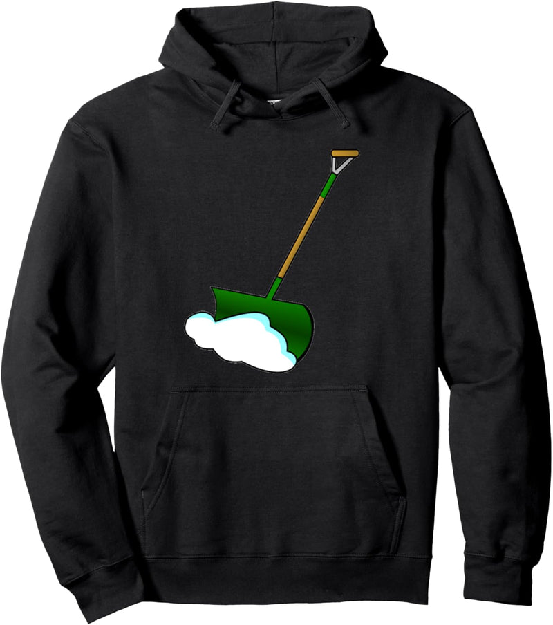 Schneeschaufel Pullover Hoodie