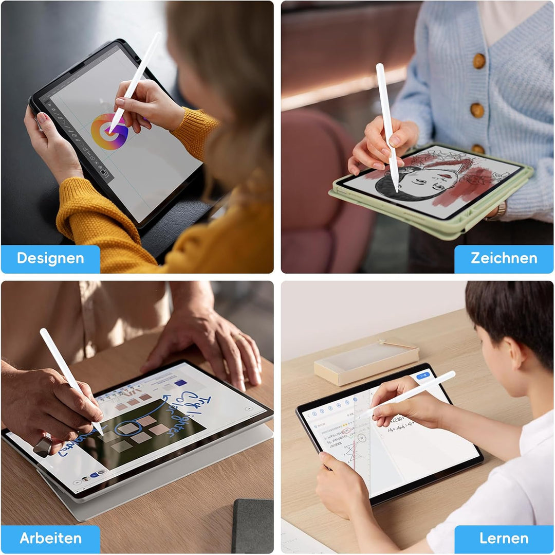 ANYQOO Eingabestift für Surface mit 4096 Druckstufen, Magnetischer Stift mit Handflächenerkennung, W