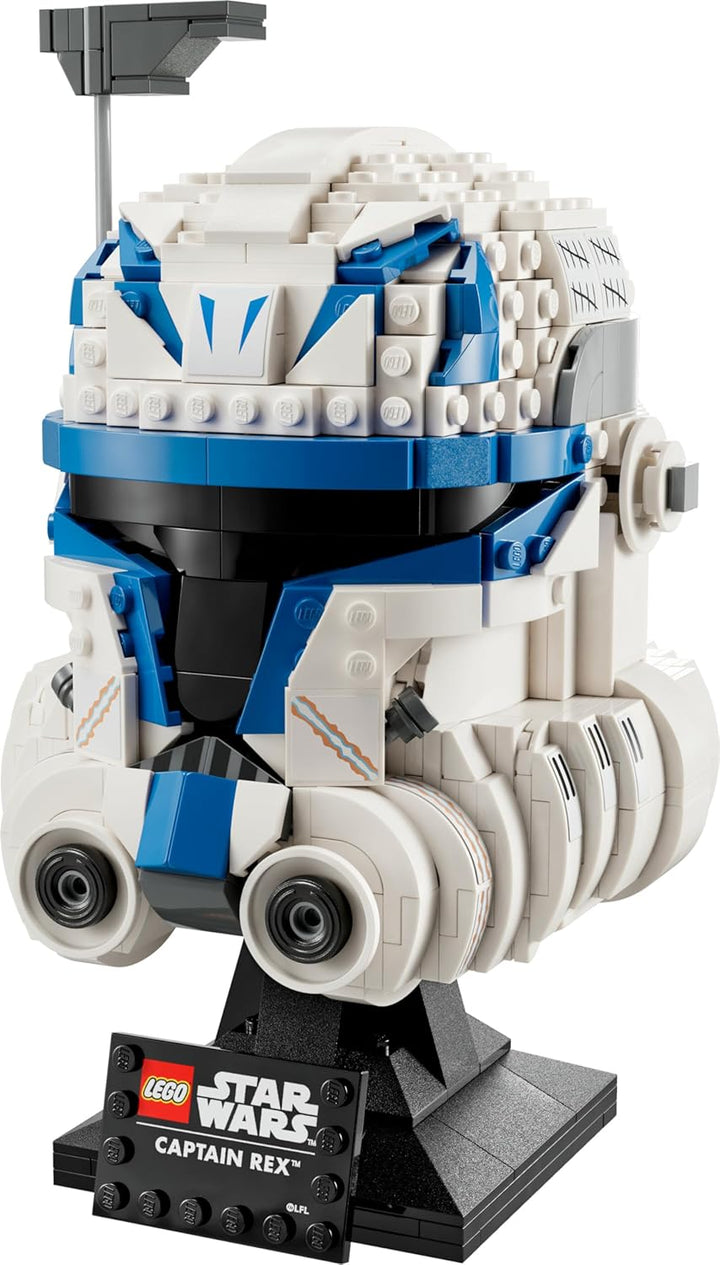 LEGO 75349 Star Wars Captain Rex Helm Set, The Clone Wars Modell Sammlerstück für Erwachsene, 2023 S