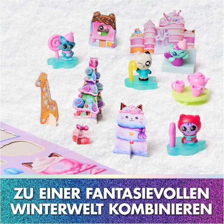 Gabby’s Dollhouse: Der Film – Adventskalender 2025 Süsse Winterüberraschung, 24 Überraschungsspielze