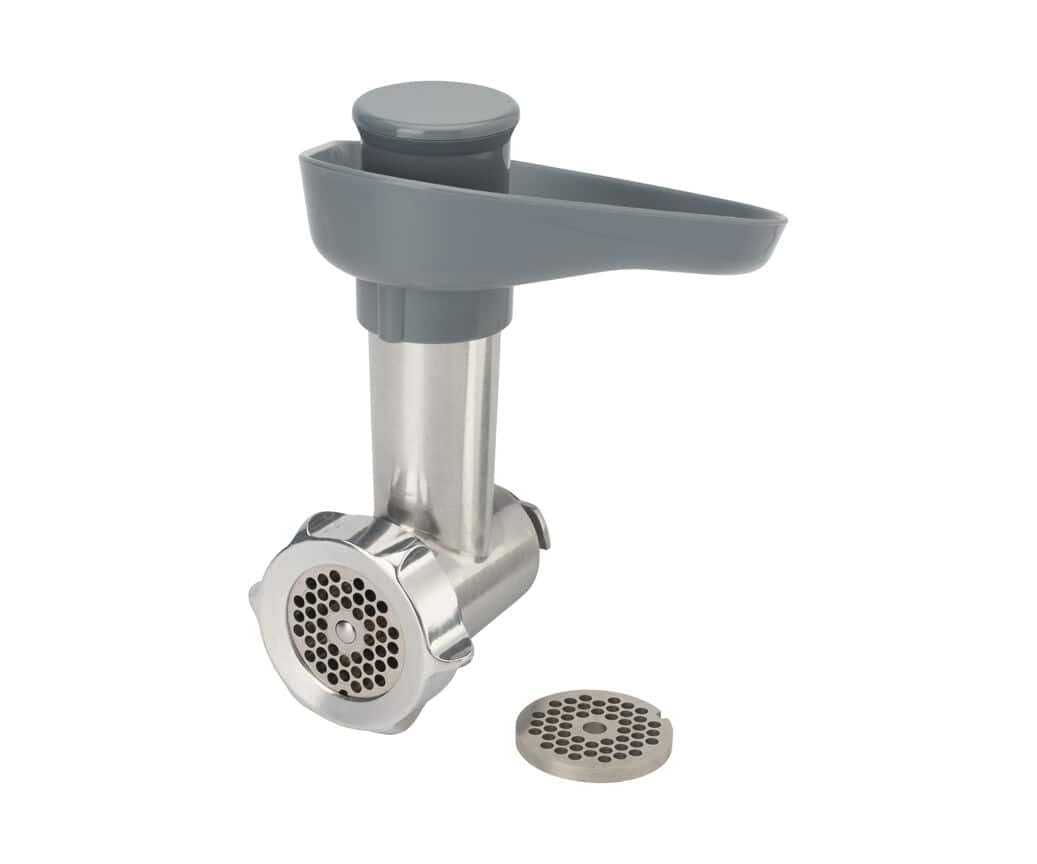 Kenwood KAP90.000GY, Mahlwerk für Planetenmixer, kompatibel mit Prospero+, zwei Stahlscheiben für fe