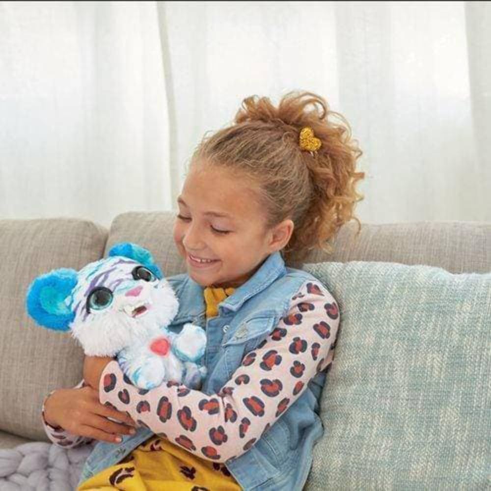 FurReal Hasbro E9587 North, das Säbelzahnkätzchen interaktives Spielzeugtier, 35+ Geräusch- und Bewe