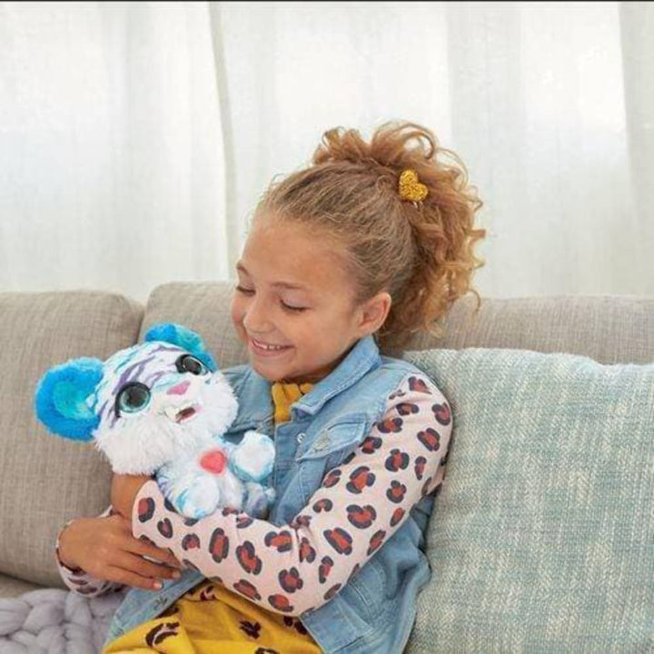 FurReal Hasbro E9587 North, das Säbelzahnkätzchen interaktives Spielzeugtier, 35+ Geräusch- und Bewe