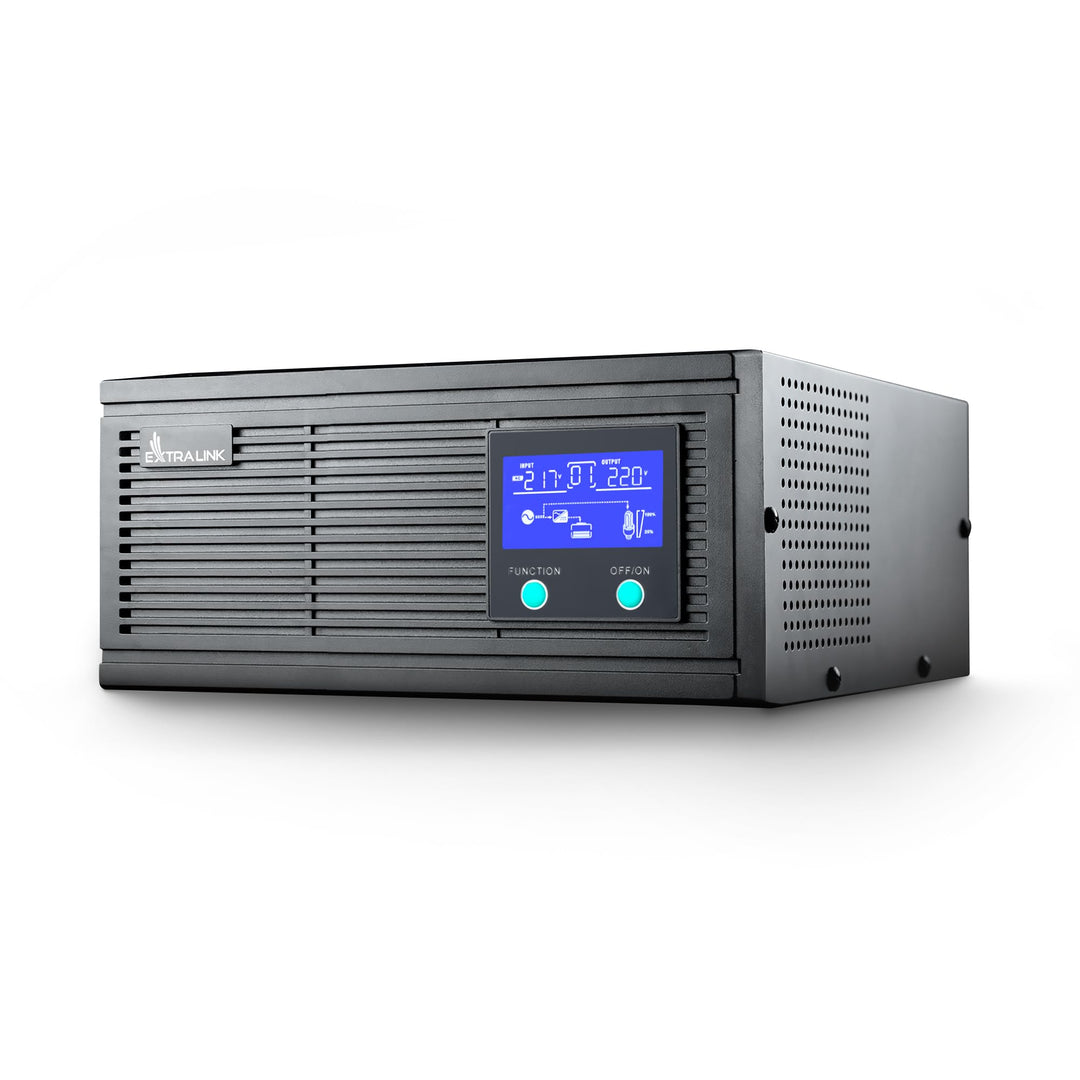 Notstromversorgung UPS EXTRALINK Piorun 2000VA/1600W Wechselrichter Reiner Sinus 24VDC USV Inverter