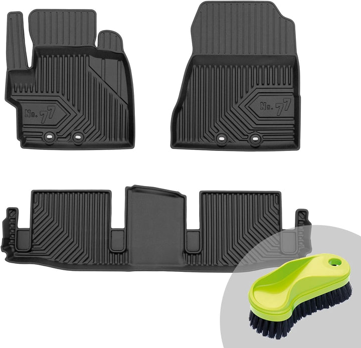 FROGUM No.77 Gummimatten Ganzjahresset von Auto Fussmatten Autofussmatten für Toyota IQ 2008-2016 |