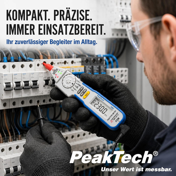 Digitales Stift-Multimeter, NCV Digitaler Spannungsprüfer mit LED-Anzeige, Voltmeter, elektronisches