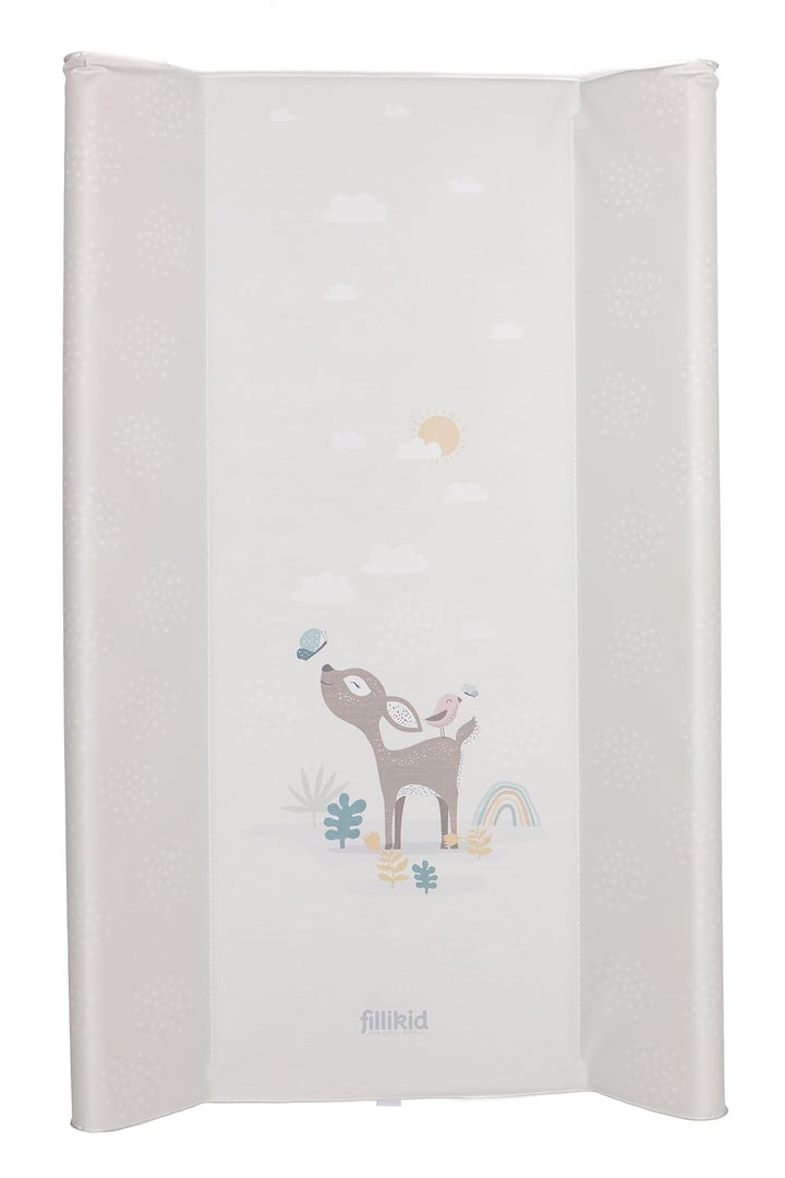 Fillikid Wickelplatte inkl. Wickelauflage Exklusiv | Wickelaufsatz zum Aufsetzen auf Baby- & Kinderb