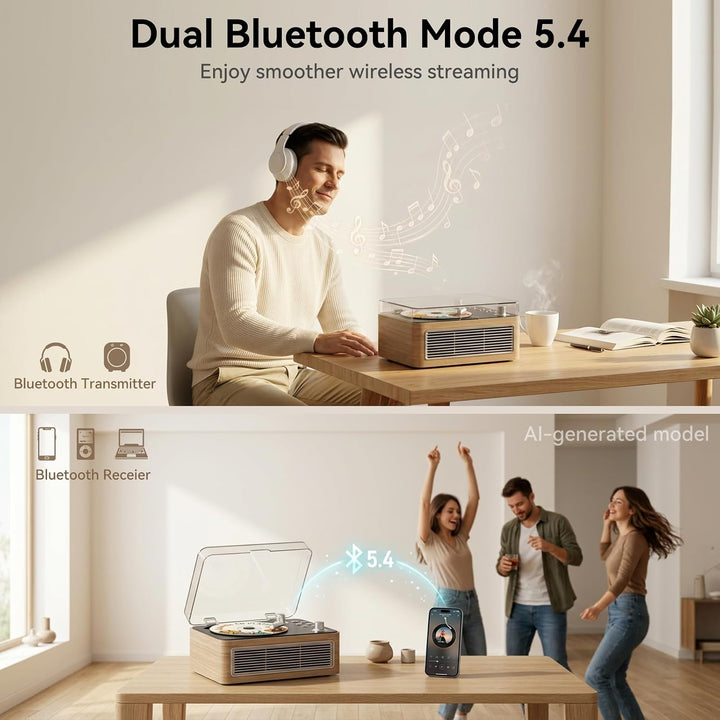 CD Player Tragbar Bluetooth: Kegaudio Radio mit CD-Player Tragbarer mit Lautsprecher Fernbedienung U