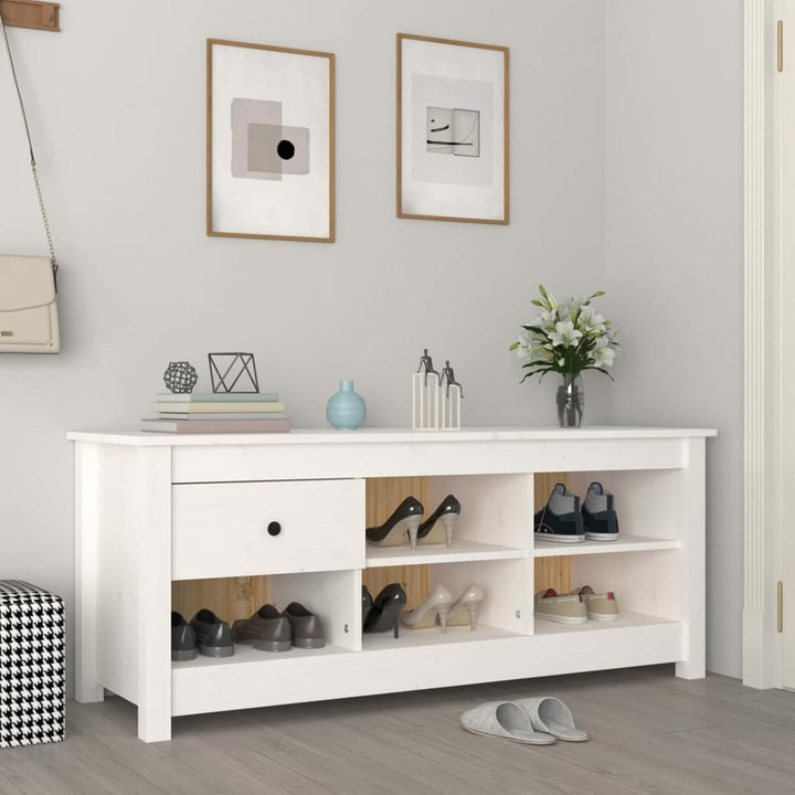 Tidyard Schuhschrank mit Schublade und 5 Fächer Schuhkommode Schuhregal Schuhablage Schuhaufbewahrun
