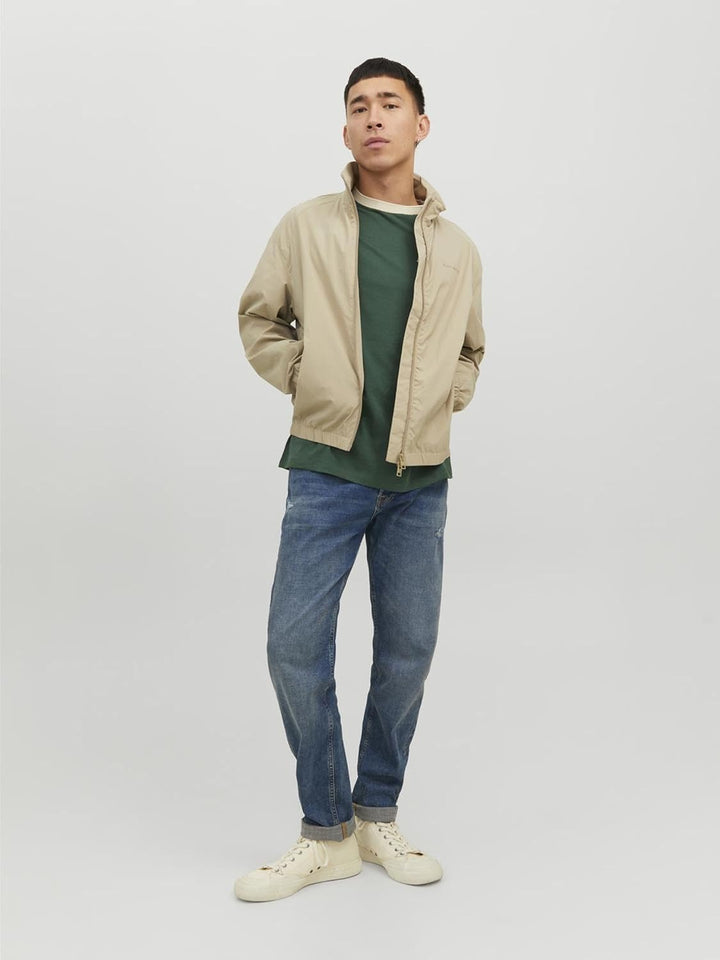 JACK & JONES Herren Jormontana Track Jacket Bomberjacke M Crockery, M Crockery