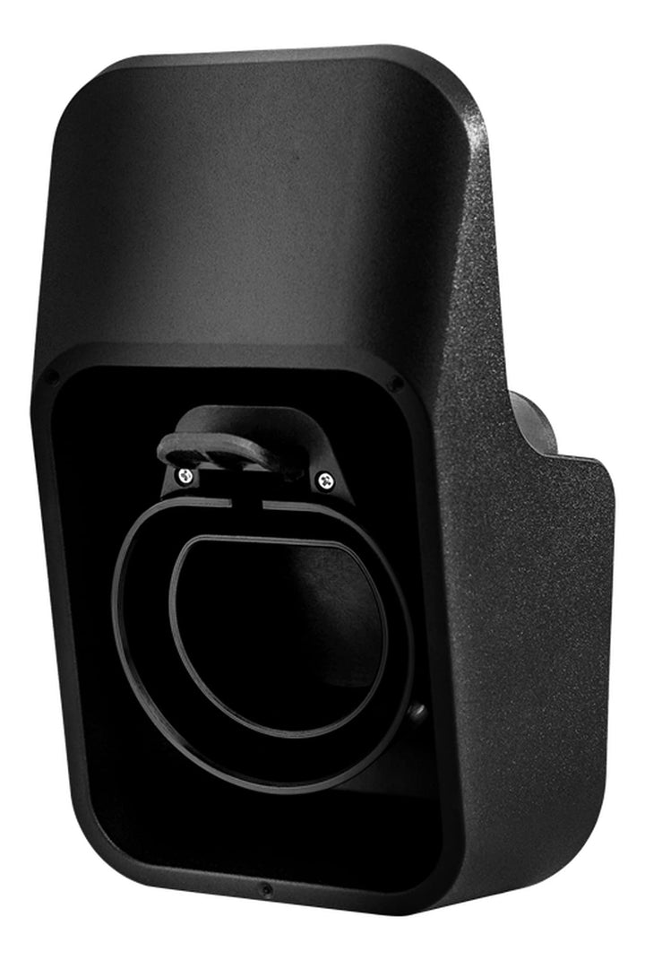 DELTACO Wandhalterung Typ 2 EV-Ladekabelstecker Fahrzeugseitig, Halter/Dock für Ladekabel Einer Wall