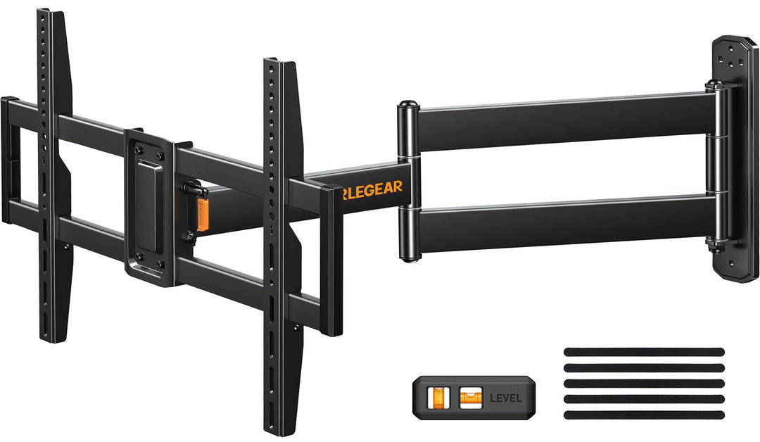 Perlegear TV Wandhalterung mit 822mm Langem Arm wandhalterung Fernseher für 32-75 Zoll LCD/LED/OLED