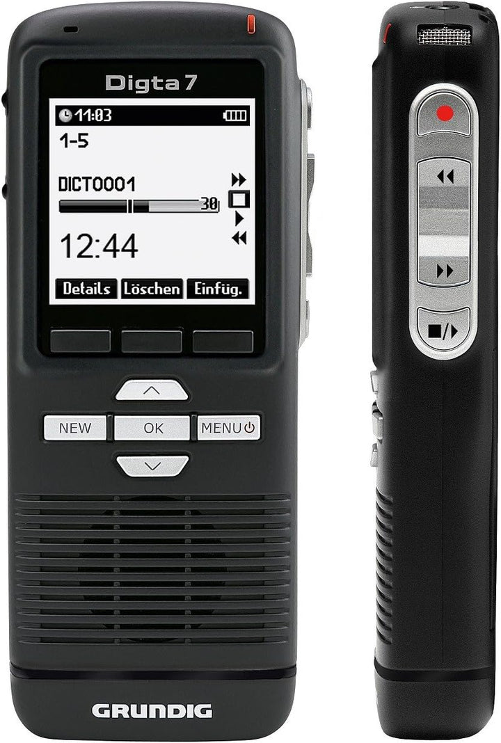 Grundig PDM7010-12 Digitales Diktiergerät Digta 701 Push