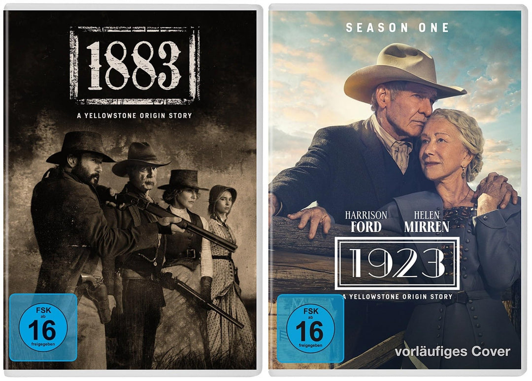 1883: A Yellowstone Origin Story + 1923: A Yellowstone Origin Story - Staffel 1 / DVD-Set (7 DVDs),