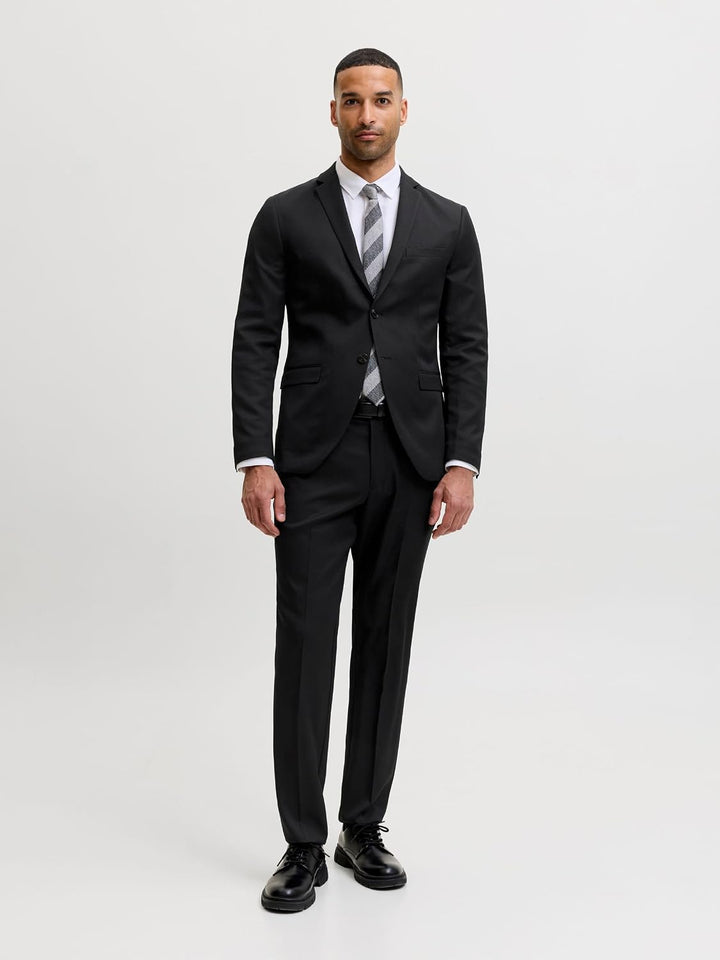 JACK &amp; JONES Male Einreihiger Blazer und Hose JPRCOSTA Super Slim Fit Anzug 54 Black/Fit:super Slim