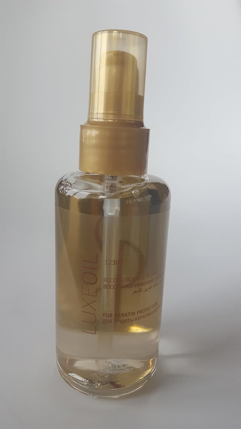 Wella SP Luxe Oil Keratin schützendes Elixir, 2x100ml Mandel 100 ml (2er Pack), Mandel 100 ml (2er P